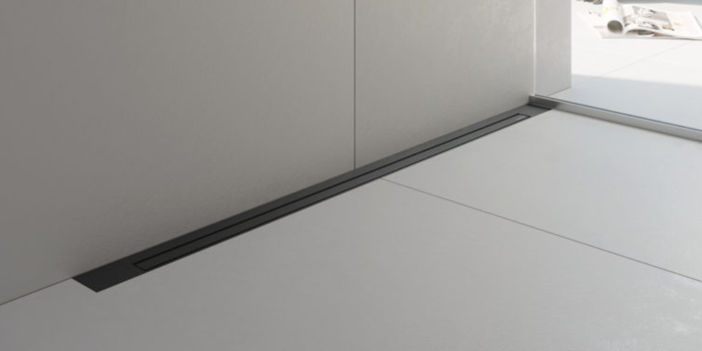 How to prevent property water damage with trench drain installment