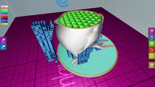 The function of slicing software in 3D printing