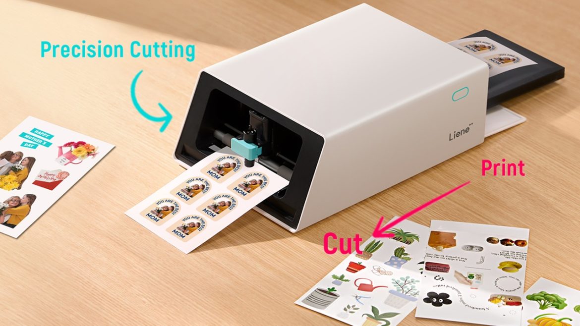 Use Liene PixCut S1 for School Projects with Easy Paper Cutting